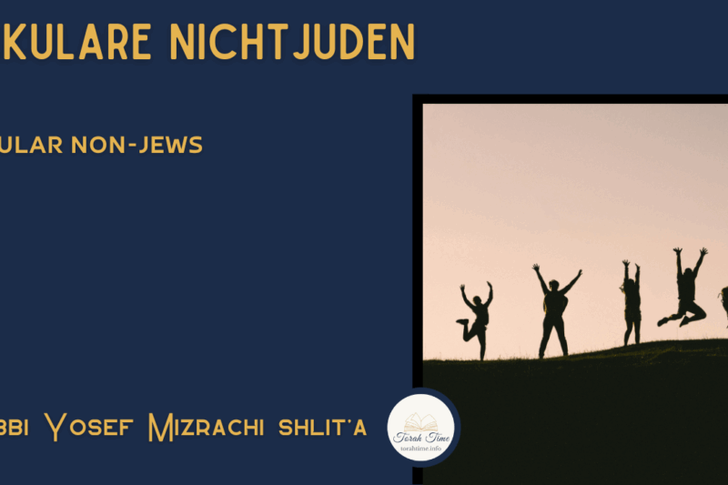 Säkulare Nichtjuden / Secular Non-Jews