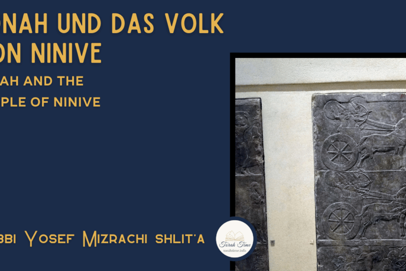 Jonah und das Volk von Ninive / Jonah and the people of Ninive