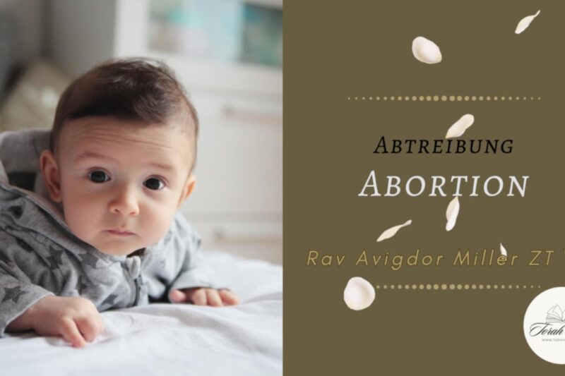 Rav Avigdor Miller: Abtreibung und verkehrte Liberale / Abortion and topsy -turvy liberals