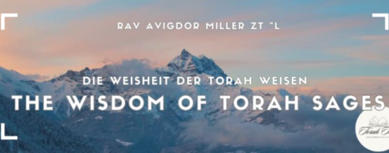 Rav Avigdor Miller: Eine Hommage / A Tribute