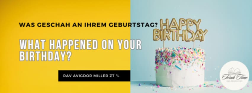 Was geschah an deinem Geburtstag