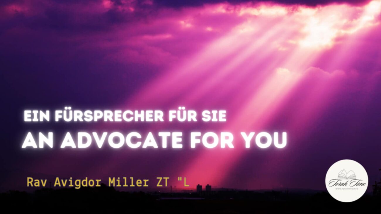 Fürsprecher für dich