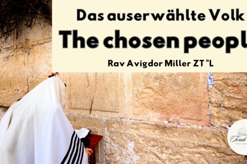 Rav Avigdor Miller: Auserwähltes Volk / Chosen people