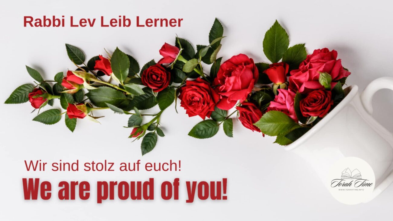 Wir sind Stolz auf euch