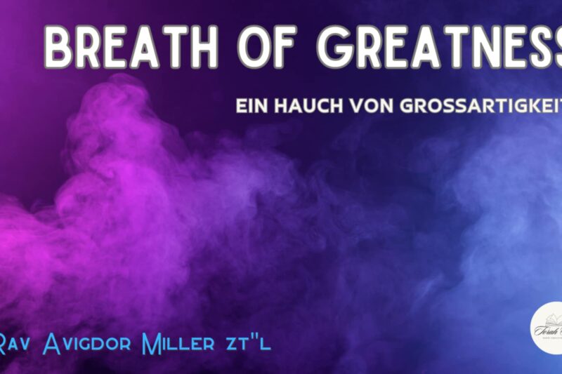 Ein Hauch von großartiger Luft / Breath of Great Air 