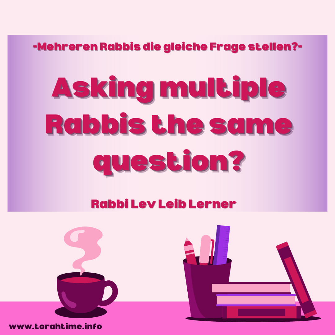 Mehrere Rabbis fragen