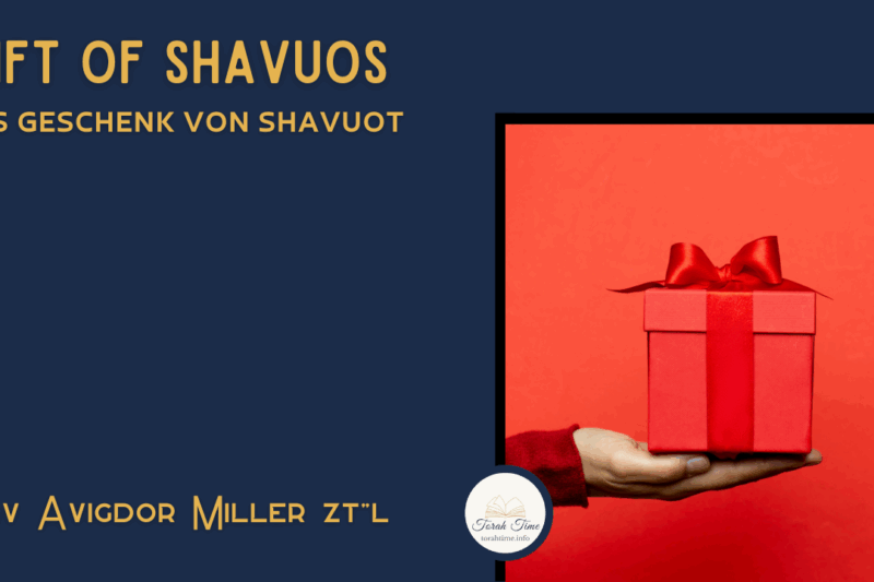 Das Geschenk von Shavuot / Gift of Shavuos
