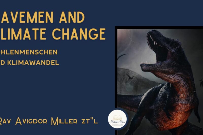 Über Höhlenmenschen und den Klimawandel /