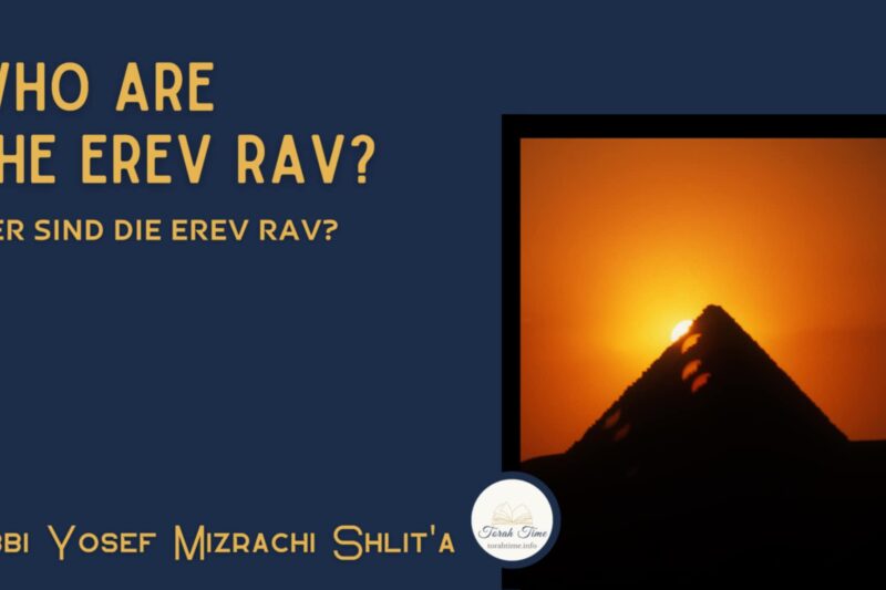 Wer sind die Erev Rav? / Who are the Erev Rav?