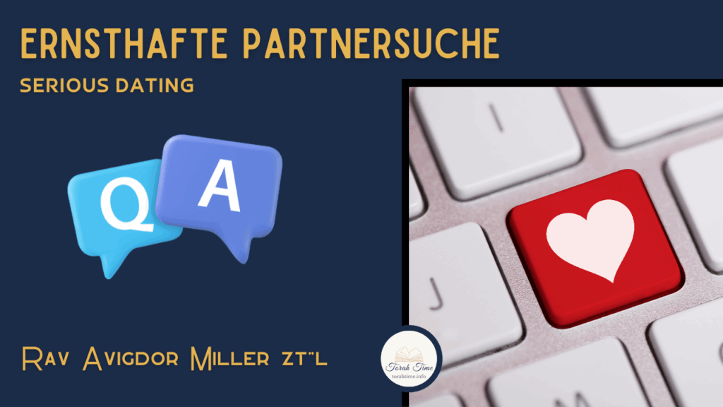 Die ernsthafte Partnersuche beginnt nicht mit der Anzahl der Dates, sondern mit der richtigen Einstellung. Wer ohne klares Ziel ausgeht, verfehlt den Sinn einer jüdischen Beziehung.