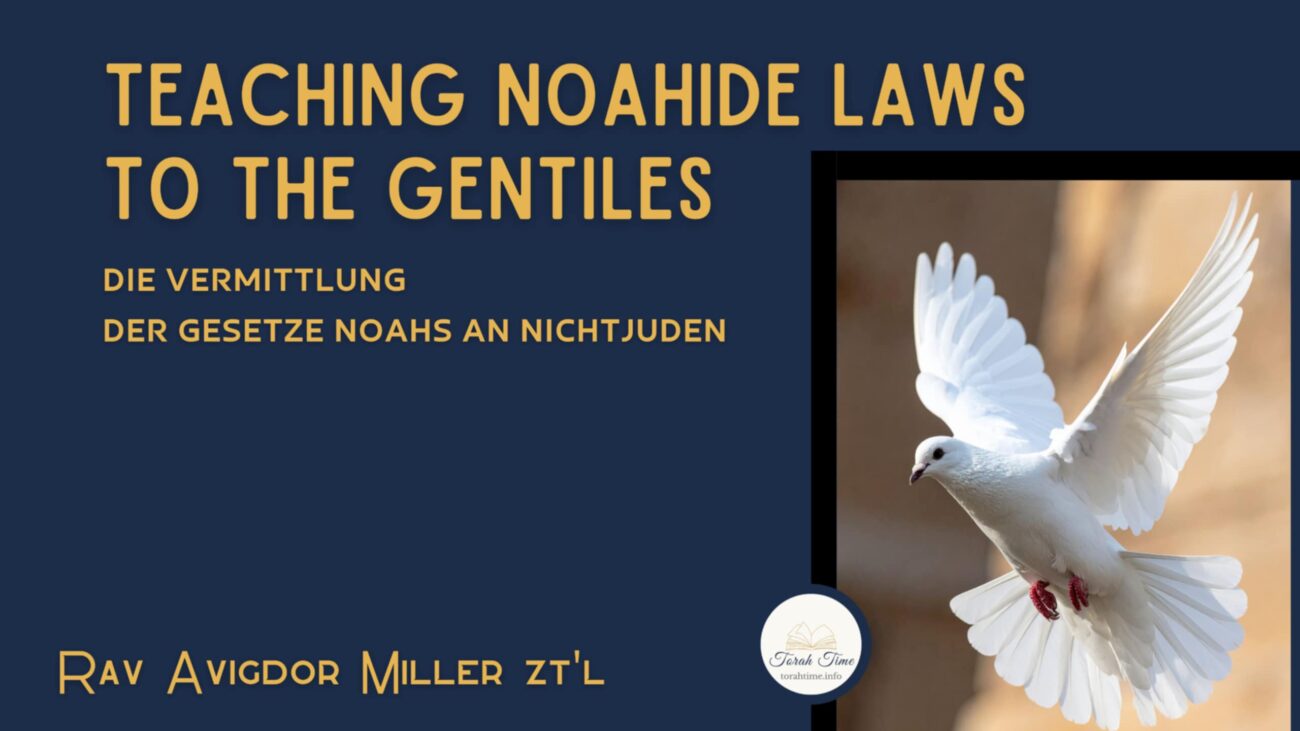 Noahidische Gesetze lehren