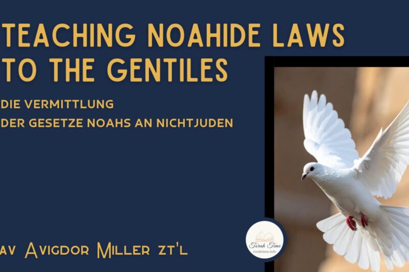 Noahidische Gesetze lehren